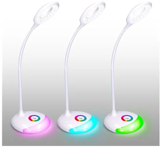 Solight WO44 - LED RGB Dimmelhető tölthető asztali lámpa LED/5W/230V