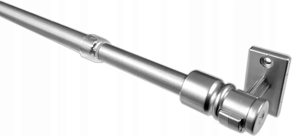 Cafe teleszkópos ólomüveg rúd. 75-135 cm, fém. Ni