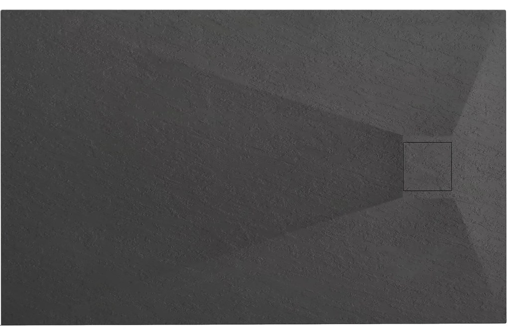 Zuhanytálca Magnum Black 100x80