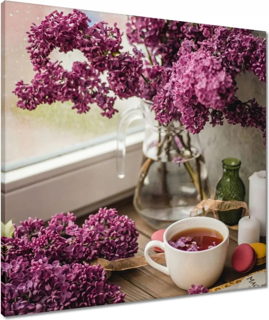 Vászonkép 60x60 Virágok