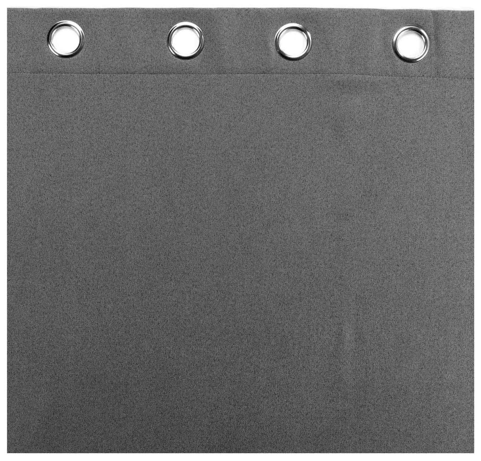 Antracitszürke hangszigetelő függöny 140x260 cm Jupiter – douceur d'intérieur