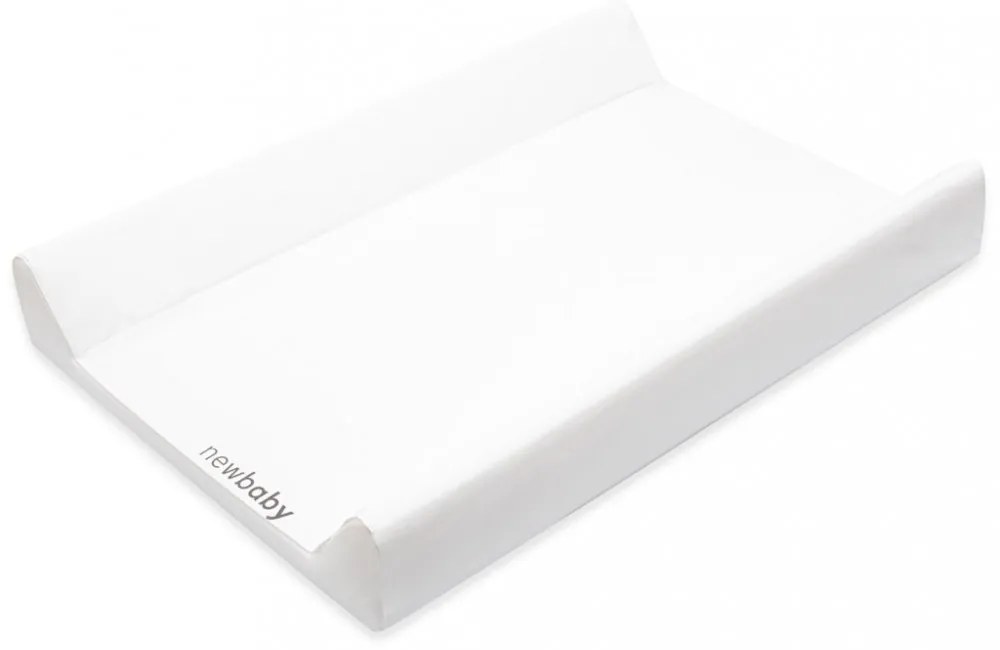Merev pelenkázó lap New Baby Basic white 47x70cm