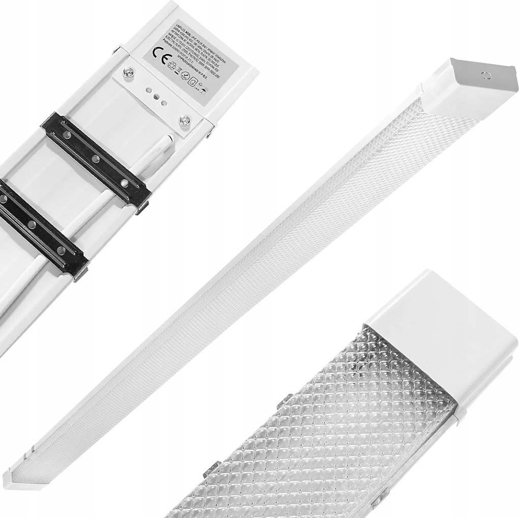 Led panel Slim 36W 6000K Falra szerelhető, fénycső, Lineáris lámpatest 120cm 3600LM