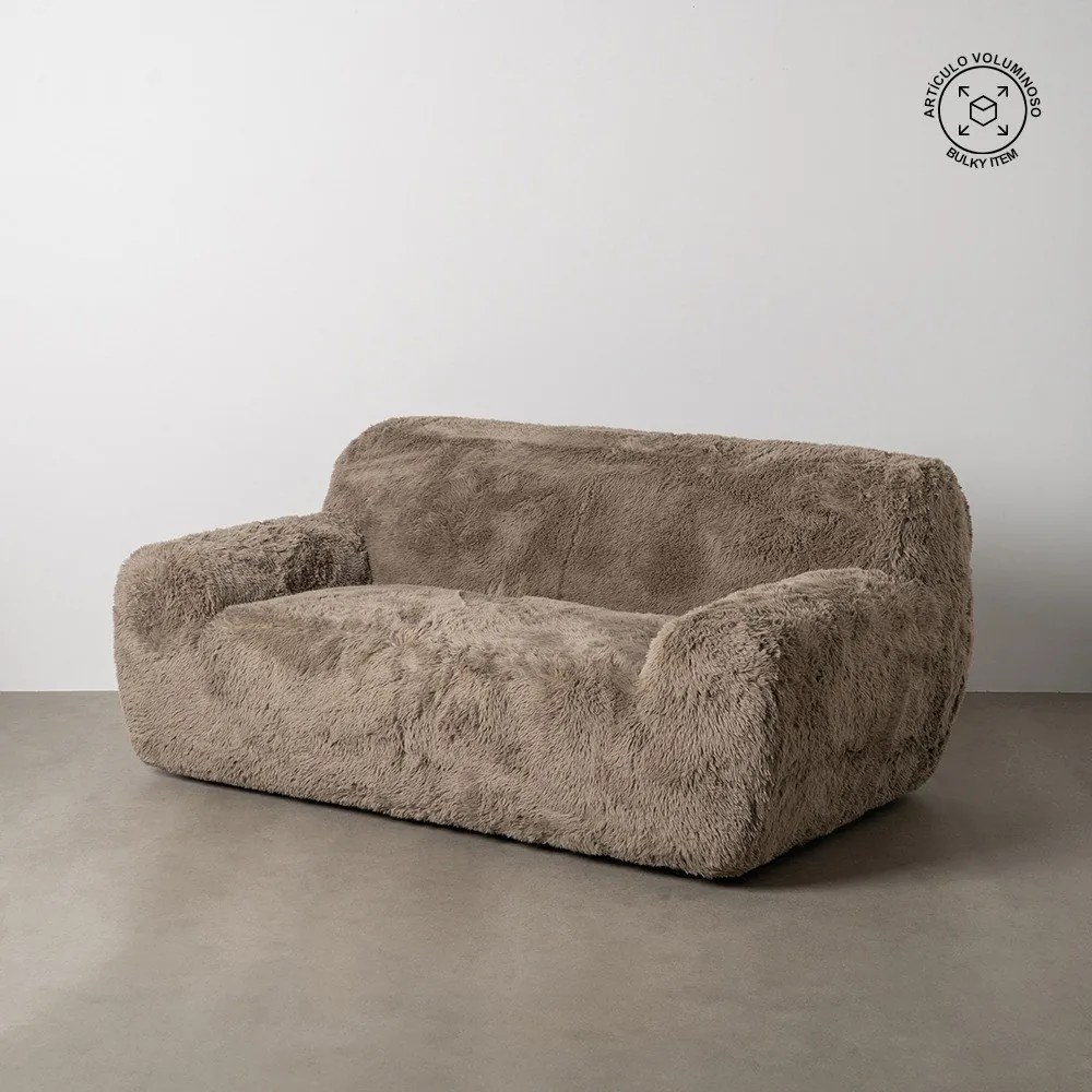 Barna kanapé 185 cm Teddy – Ixia