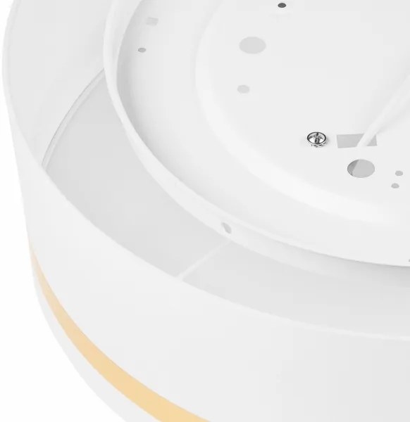 Mennyezeti lámpa SIRJA STRIPE 4xE27/15W/230V átm. 45 cm fehér