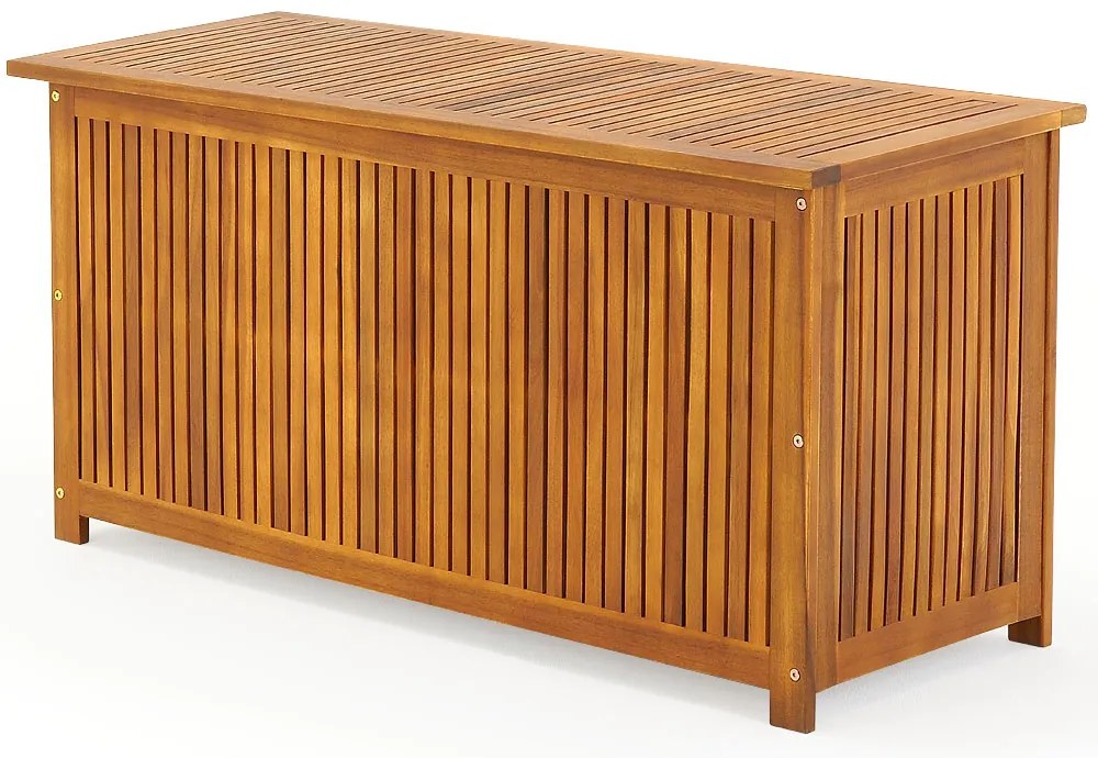 Casaria ACACIA fa tárolódoboz, 117x50x59cm, természetes barna