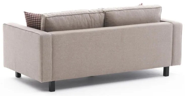 Kétszemélyes kanapé Kale Linen - Krém