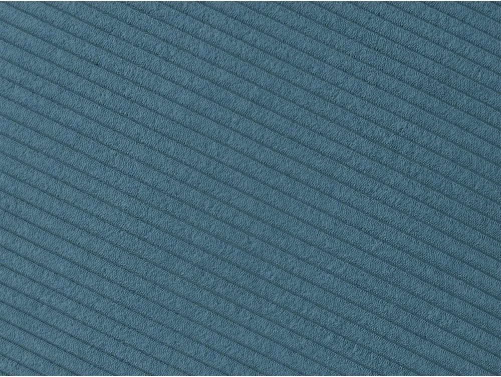 Kék kordbársony kanapé 242 cm Giorgia – Bobochic Paris