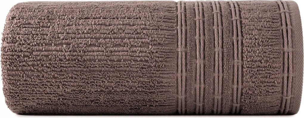 Romeo pamut törölköző 50x90 Eurofirany bordó