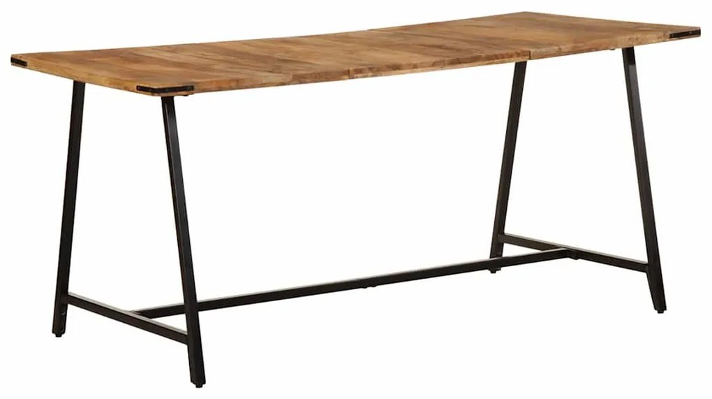 tömör mangófa étkezőasztal 160 x 80 x 75 cm