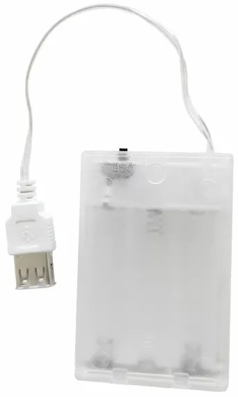 LED Neon fali dekoráció DREAM LED/3W/3xAA USB kék