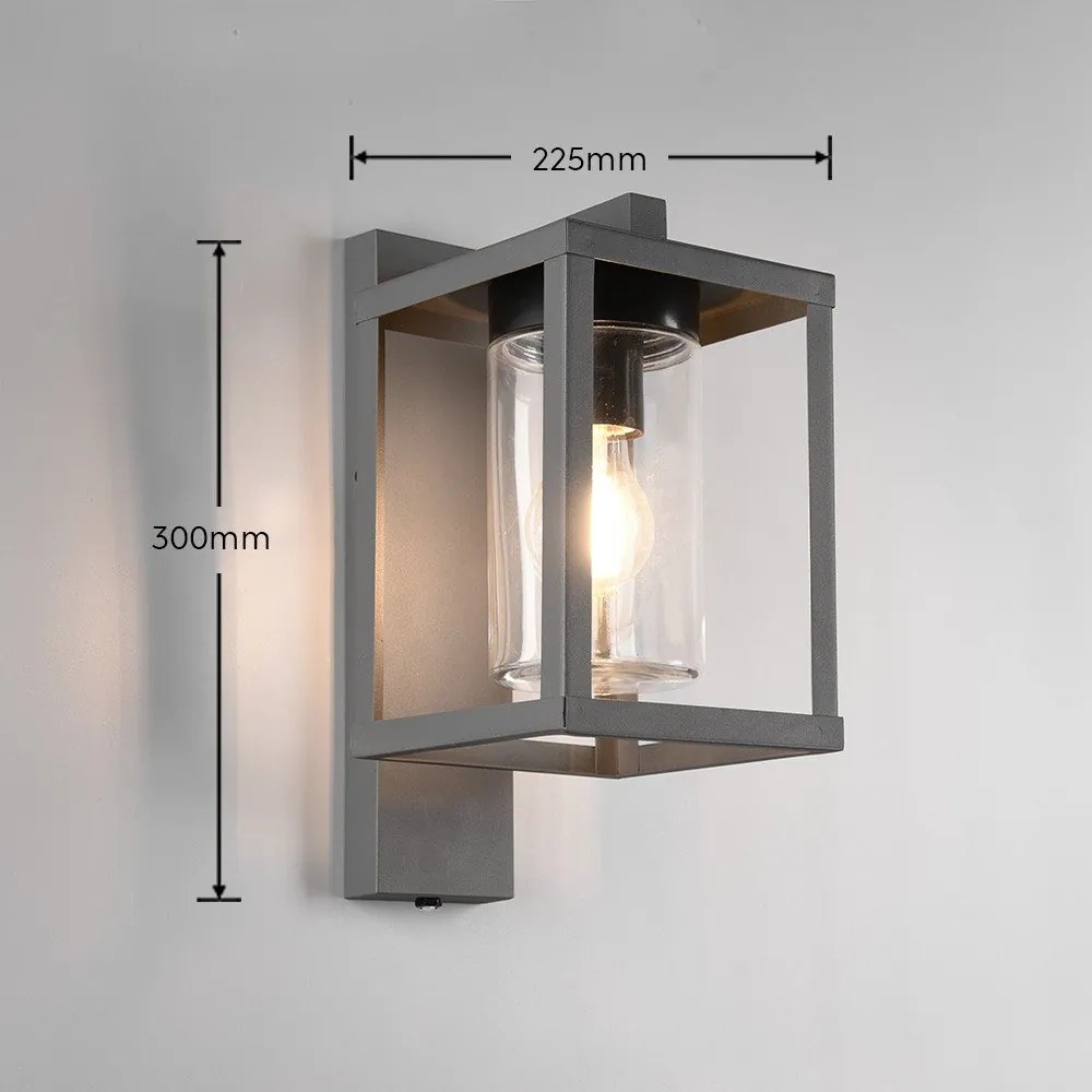 Kültéri lámpa (magasság 33 cm) Lunga – Trio