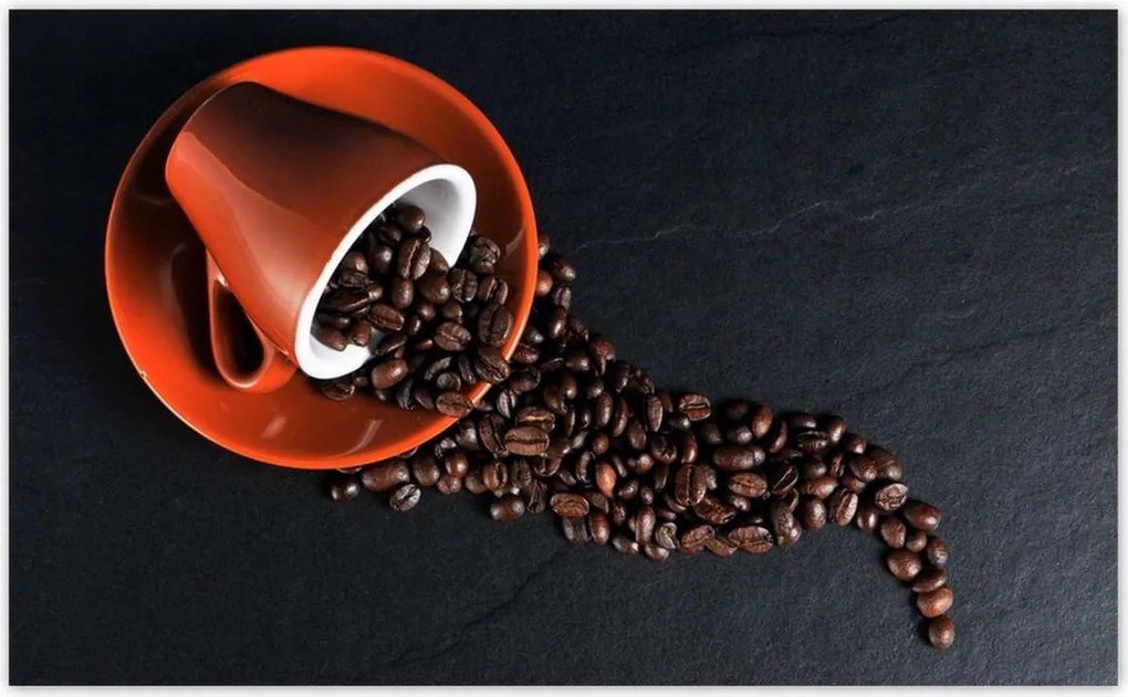 Fotótapéták 520x318 Csésze és kávébab