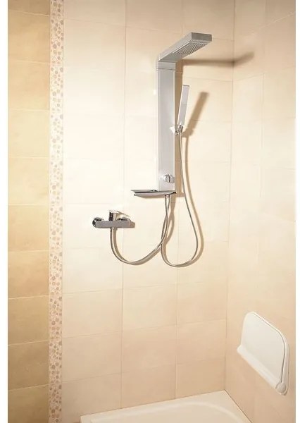 Aqualine - ROME zuhanyszett, fényes króm