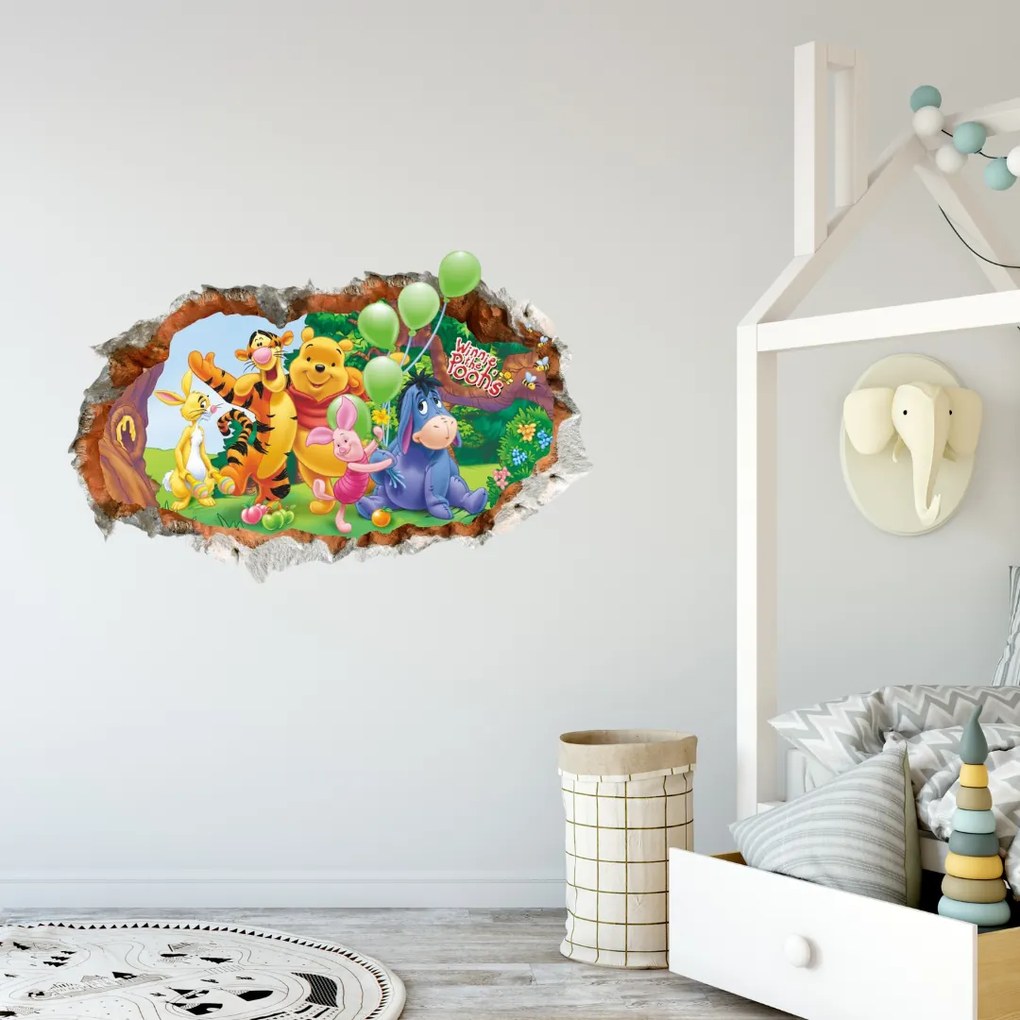 Falmatrica "Micimackó 4" 50x70 cm