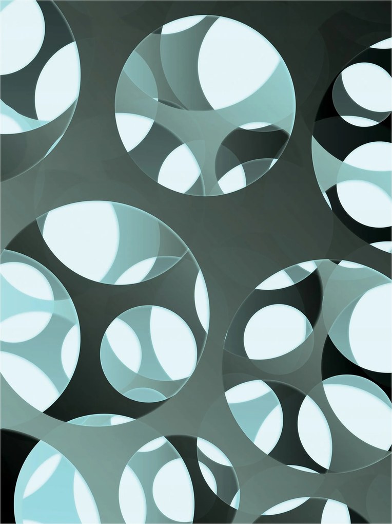 Fotótapéta Geometrikus vinil absztrakt szürke-kék 184x254 +ragasztó