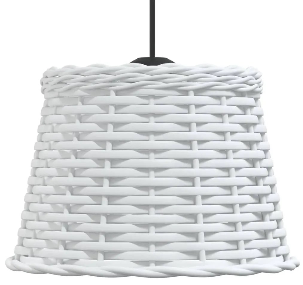 fehér fonott mennyezeti lámpaernyő Ø25 x 17 cm