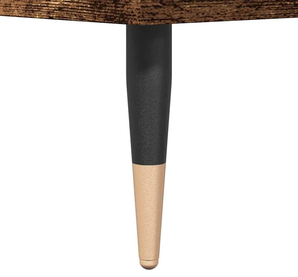 antik fa színű szerelt fa TV-szekrény 150 x 30 x 44,5 cm