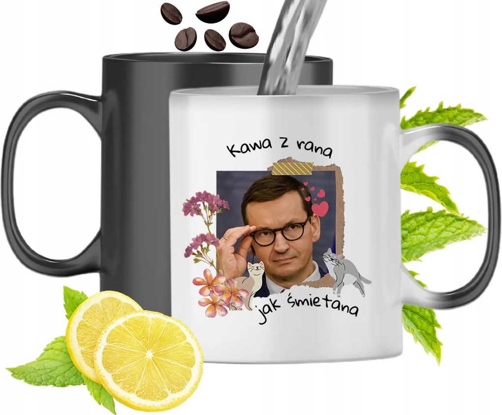 Mágikus Színváltós Bögre fényképes nyomtatással