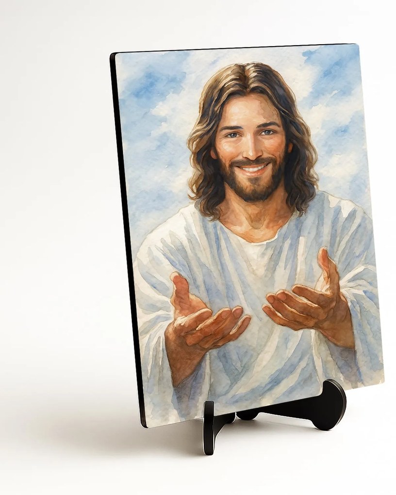 DUBLEZ | Színes fa kép - Jézus hív téged