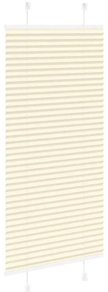 pliszírozott redőny krém 60x150 cm szövetszélesség 59,4 cm
