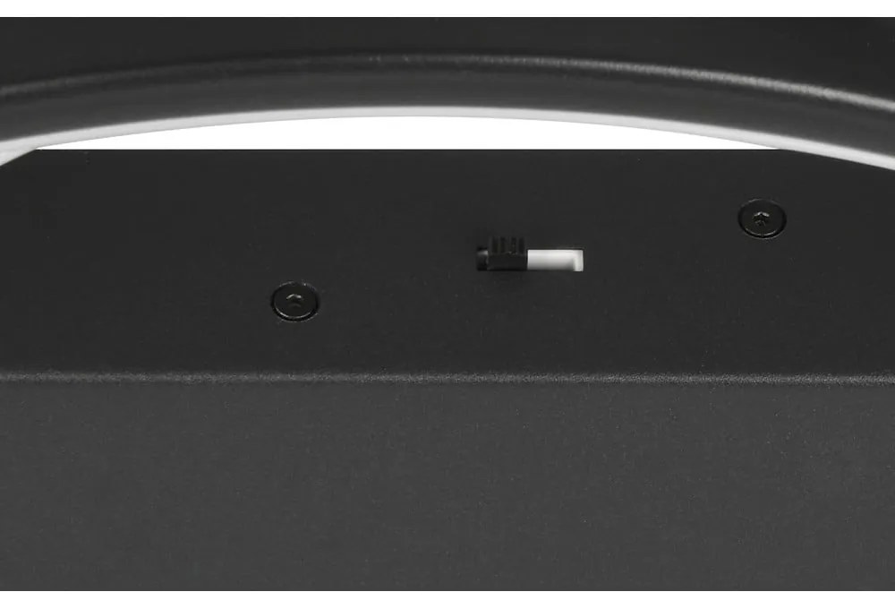 Fekete LED dimmelhető mennyezeti lámpa 49x64 cm Darvin – Trio