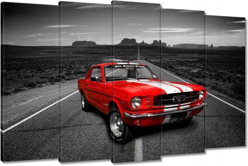 Képek 150x95 Piros Ford Mustang