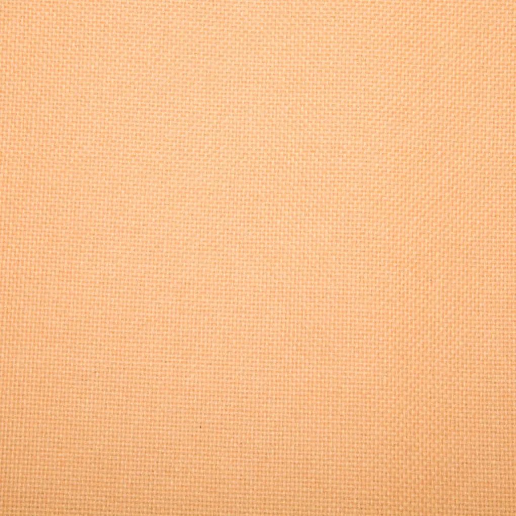 L-alakú narancssárga szövet kanapé 171,5 x 138 x 81,5 cm