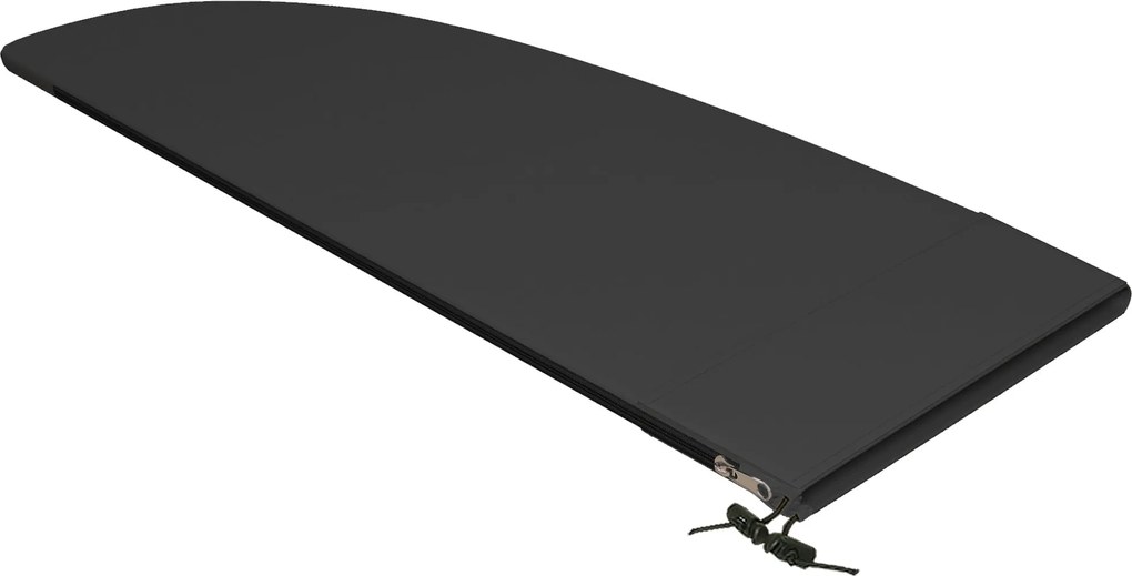 Outsunny Kerti Napernyő Huzat - Vízálló Oxford 600D Szövet Napernyő Huzat Cipzárral Külső Kerthez Ø56x220 cm Fekete | Aosom