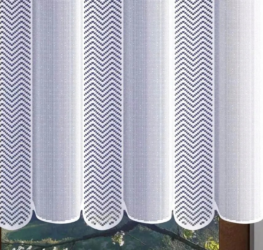 Mg Irigység Panel jacquard fehér 681/8 350x40cm M