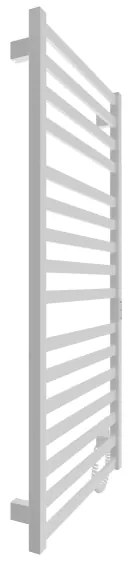 Létras fűtött törölközőtartó HF OXFORD 255W/230V 117x53 cm fehér jobb