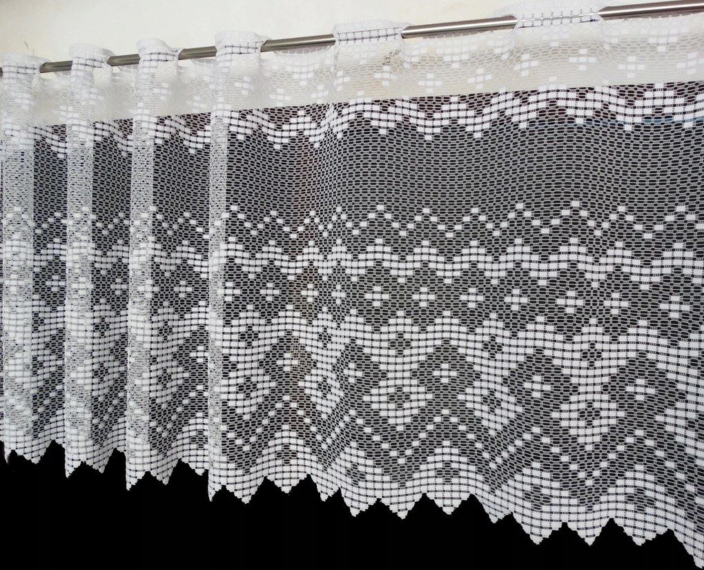 Mg Irigység jacquard fehér 671/16 70cm lengyel