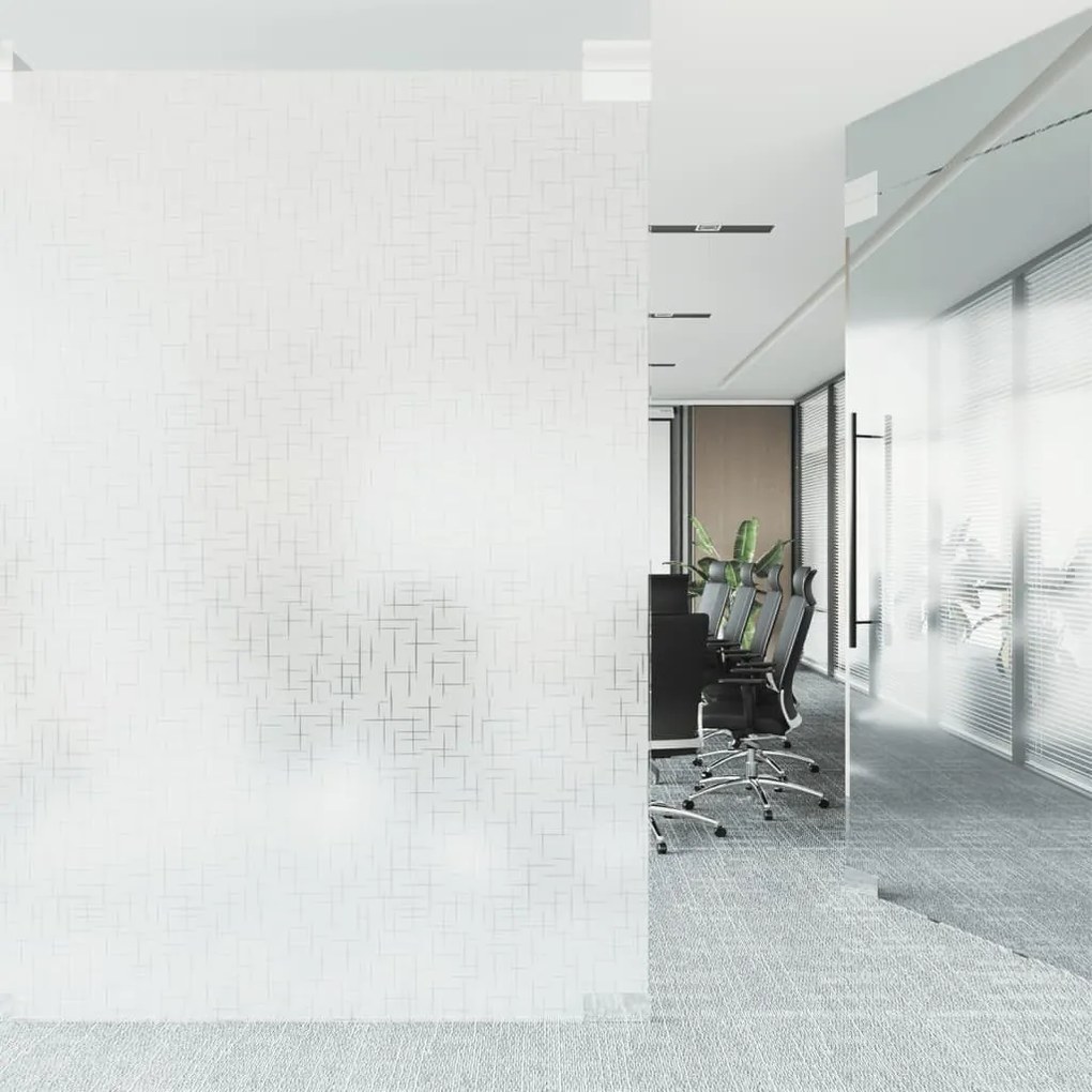 matt csillagmintás PVC ablakfólia 90 x 500 cm