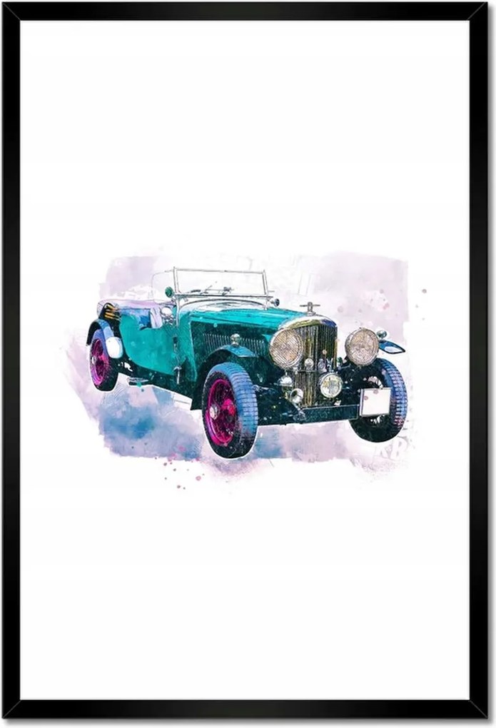 Poszterek keretben 40x60 Klasszikus Antik autó