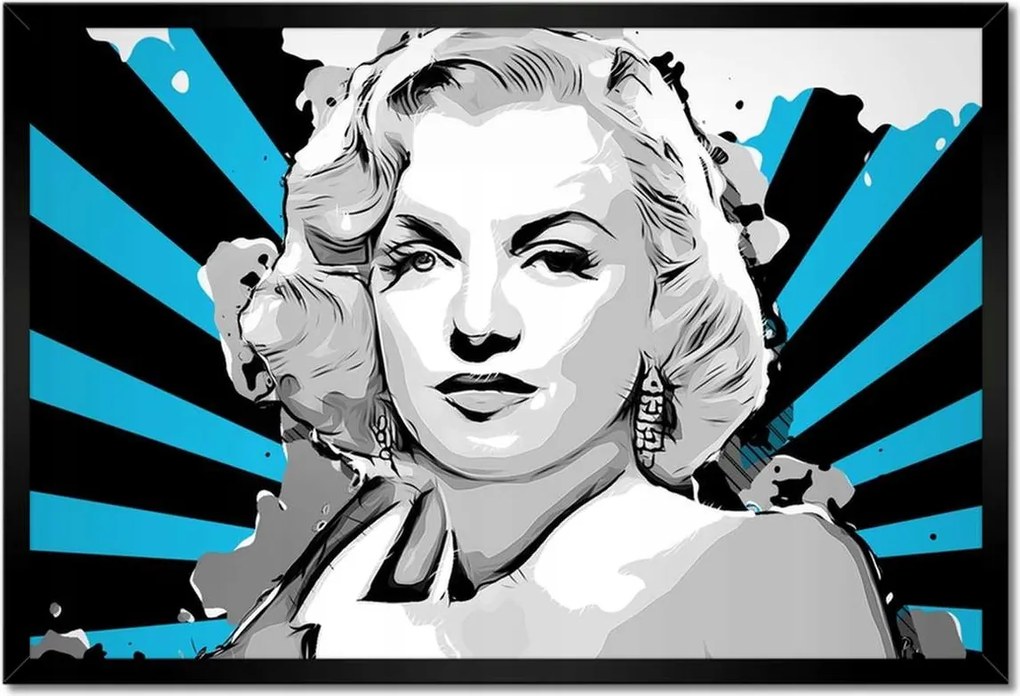Poszterek keretben 60x40 Marilyn Monroe Színésznő