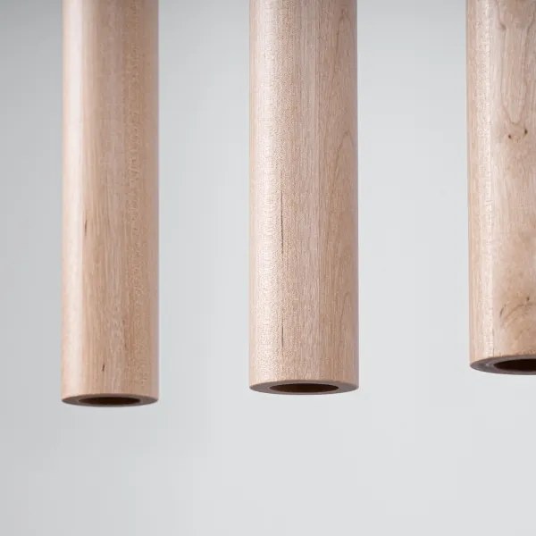 Sollux SL.1269 - Csillár zsinóron PASTELO 5xG9/8W/230V fa