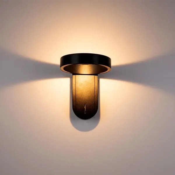 LED fali lámpa LED/5W/230V 3000K/4000K fekete