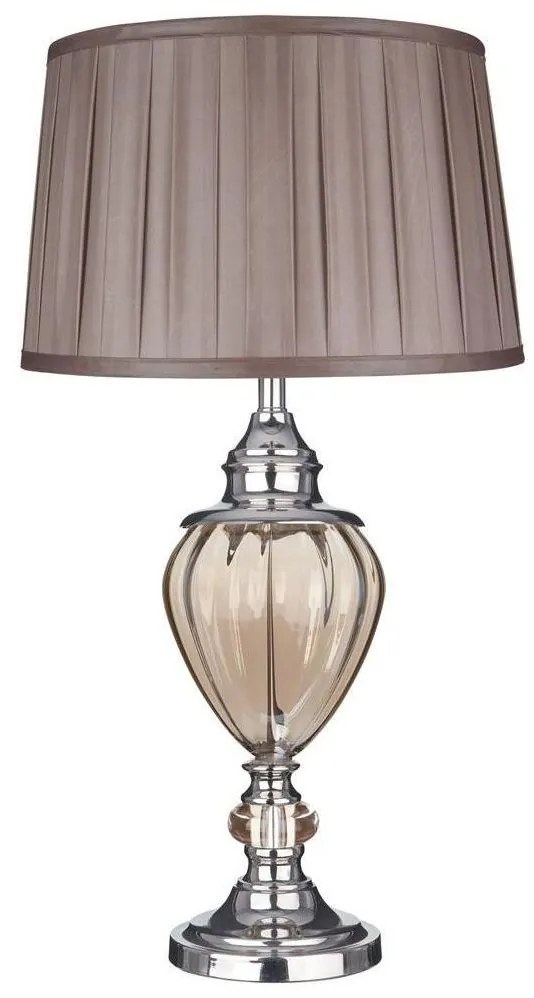 Searchlight EU3721AM - Asztali lámpa GREYSON 1xE27/60W/230V