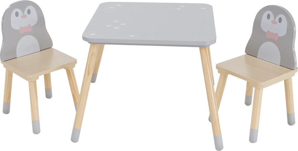 Gyerek szett 1+2, pingvin motívummal, SAVER TYP 2