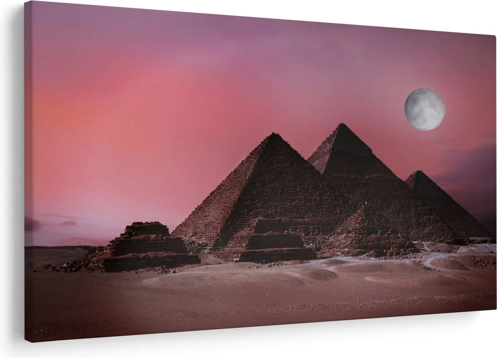 Kép - Piramisok giza, Egyiptom (90x60 cm)