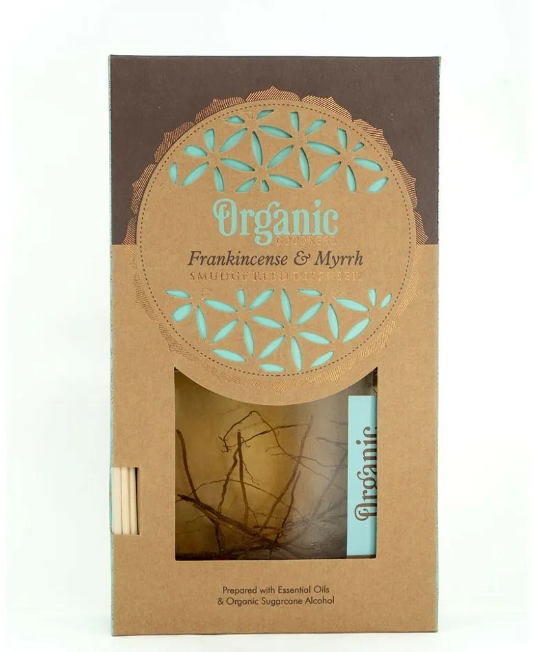 Bio diffúzor Frankincense & Myrrh 150 mlpálcikákkal