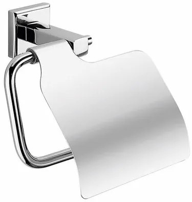 GEDY 6925 Colorado WC-papír tartó fedővel, ezüst