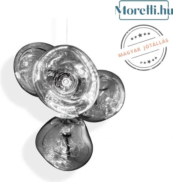 TOM DIXON MEC01CH-CEUM4 MELT Ezüst Színű Függeszték LED 30W IP20