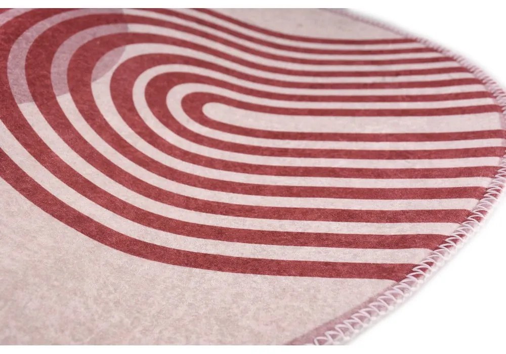 Lila-szürke kerek szőnyeg ø 160 cm - Vitaus