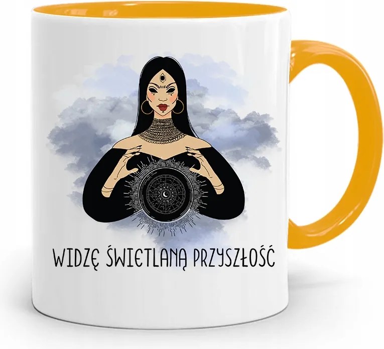 Csillagjegyek Csillagjegy Sárga Ajándék Bögre fényképes nyomtatással