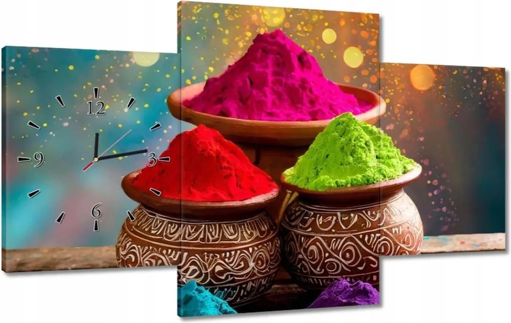 Órák 100x60 Színfesztivál Színes porok