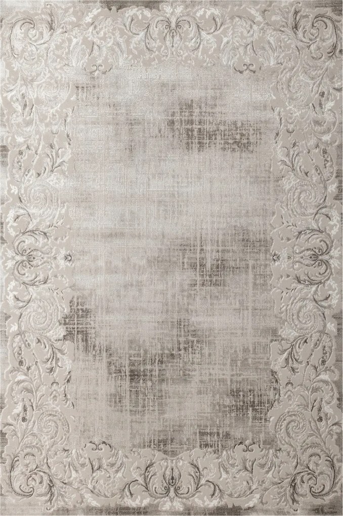 Boho Díszszes Szürke-bézs Szőnyeg Nantes Nappaliba 160x220 cm