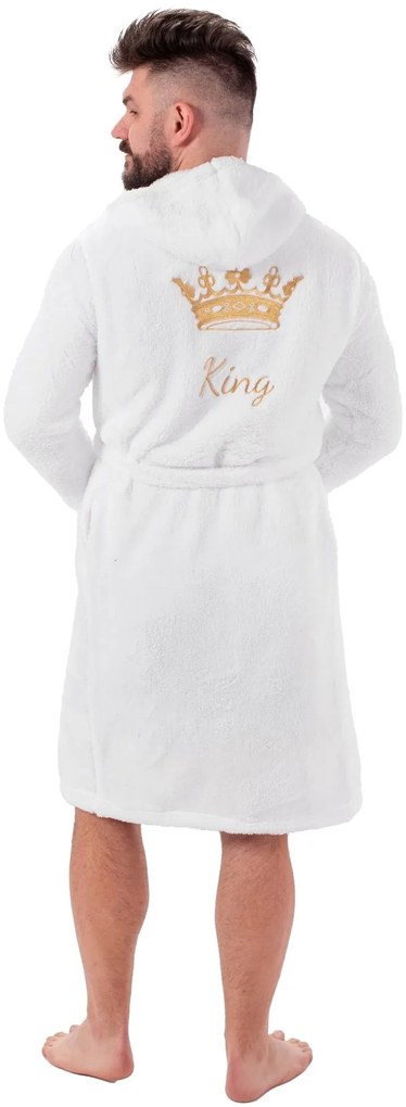 Fürdőköpeny King fehér S/M