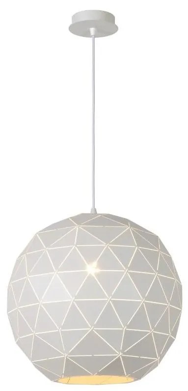Lucide 21409/40/31 - Függeszték OTONA 1xE27/60W/230V fehér