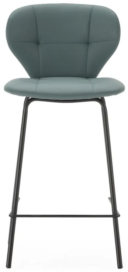 Zöld bárszék szett 2 db-os (ülésmagasság 67 cm) Maura – Marckeric